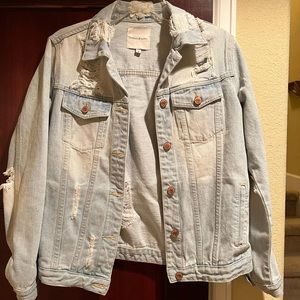 Thread & Supply Light Wash Distressed Jean Jack